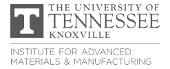 UTK institute for advanced materials and manufacturing logo